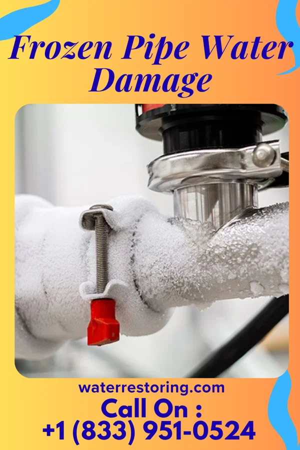 Frozen Pipe Water Damage in Taycheedah, WI